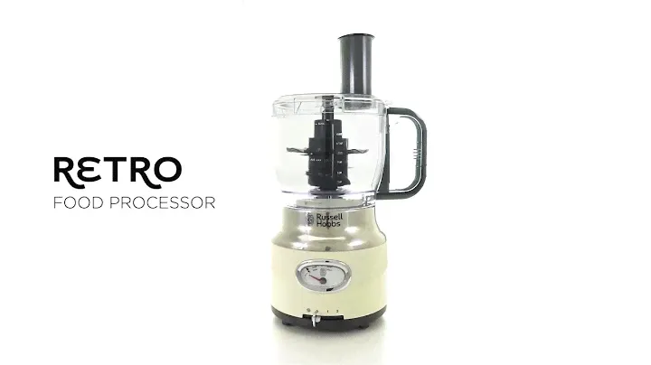 Кухонный комбайн Russell Hobbs Retro, цвет бежевый, 25182-56