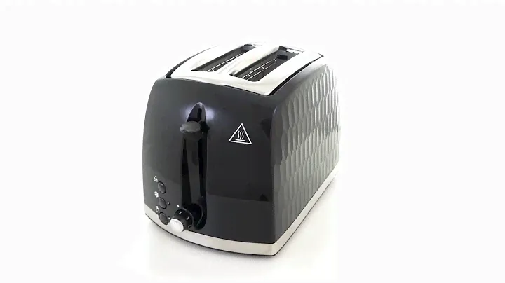 Honeycomb Black 2 Slice Toaster - 360 - 26061-56 - Russell Hobbs