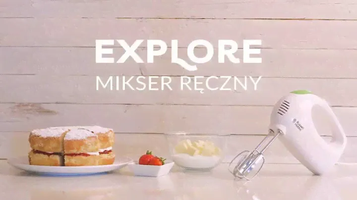 Russell Hobbs Mikser ręczny Explore 22230-56 Ciasto waniliowe z dżemem