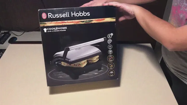 Распаковка Гриля RUSSELL HOBBS Cook@Home 17888-56 из Rozetka.com.ua
