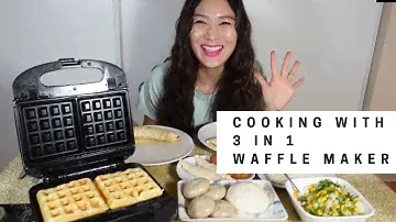 [Review] 3-in1 Waffle Maker | Is it Really Worth it? | What Else Can You Make?