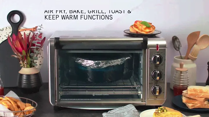 How to use the Russell Hobbs Air Fry Crisp 'N Bake Toaster Oven