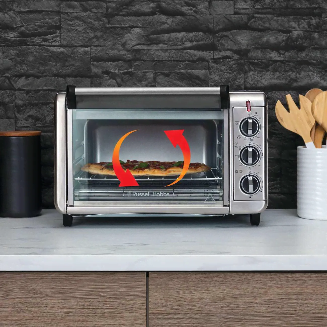 Мини-печь Russell Hobbs 26090-56, 20 л с конвекцией (цена с Озон картой)-1