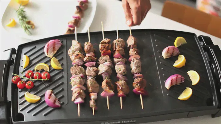 Russell Hobbs Curved Grill & Griddle