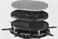 Электрогриль Russell Hobbs 21000-56 Fiesta 8-Pan-0