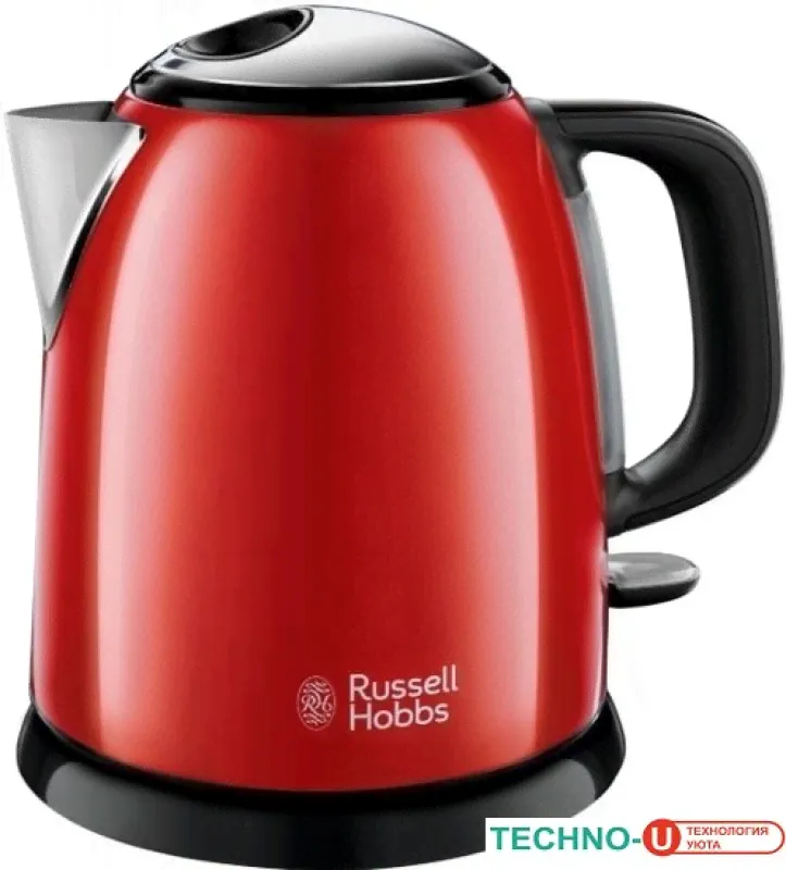 Электрочайник Russell Hobbs 24992-70 Colours Plus Mini (красный)-0