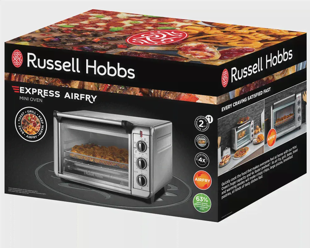 🛍 Многофункциональная мини-печь Russell Hobbs 26095-56 Express Air Fry-1