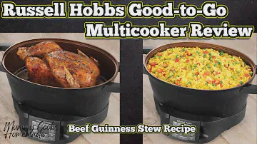 Russell Hobbs Good-to-Go Multicooker Review | Beef Guinness Casserole Recipe I