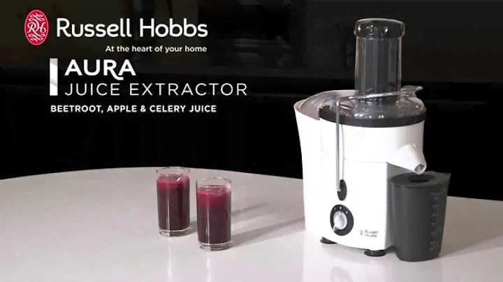 Beetroot, Apple & Celery Juice | Aura Juice Extractor Recipe by Russell Hobbs