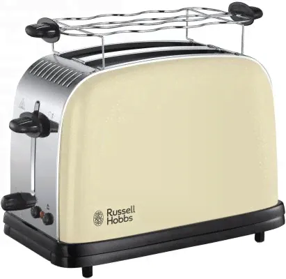Тостер Russell Hobbs Colours Plus Cream 23334-56 серебристый бежевый чёрный-0