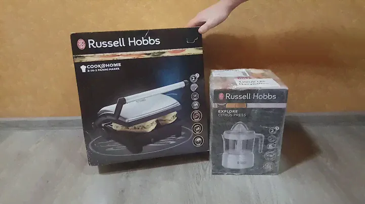 Розпакування гриль Russell Hobbs Cook@Home 17888-56 з Rozetka.com.ua